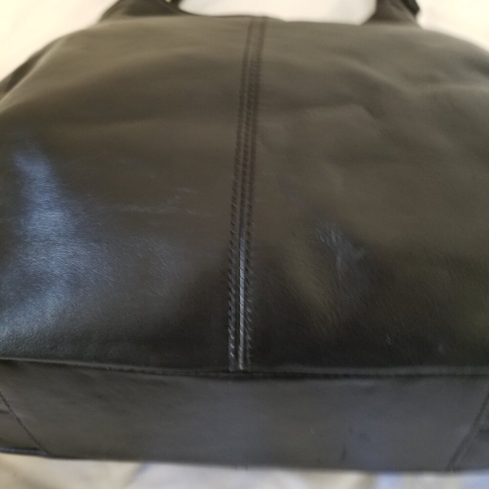 Authentic Coach Black Soft Leather Hobo Campbell Shoulder Bag Purse 2013 - Picture 12 of 13
